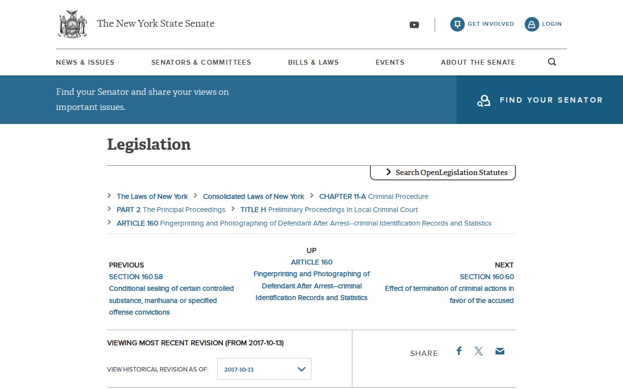 Suffern criminal record application sealing law